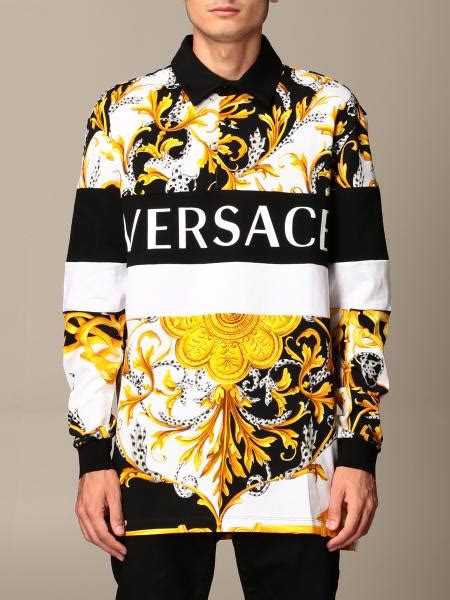 versace herren|versace polo shirts.